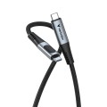 Кабел/преходник Verbatim Sync & Charge USB-C to USB-C 240W 40 Gbps Display 120 cm