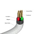 Кабел/преходник Verbatim Sync & Charge USB-C to USB-C 60W Magnetic 120 cm - Grey