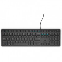Клавиатура Dell KB216 Wired Multimedia Keyboard Bulgarian Black, Black
