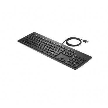 Клавиатура HP USB Business Slim Keyboard, Black