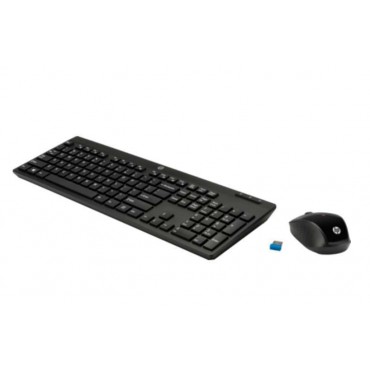 Клавиатура HP Wireless Keyboard + Mouse 200, Black
