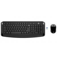 Клавиатура HP Wireless Keyboard & Mouse 300 EURO, Black