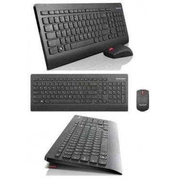 Клавиатура Lenovo Ultraslim Plus Wireless Keyboard and Mouse, Black