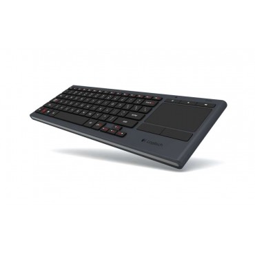 Клавиатура Logitech Illuminated Living-room Keyboard K830, Black/Grey