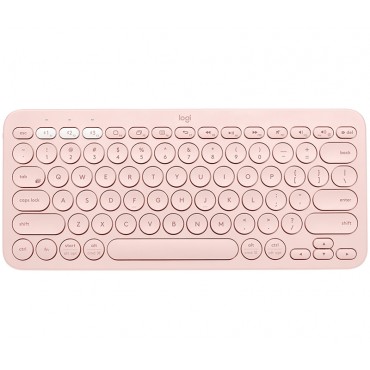 Клавиатура Logitech K380 Multi-Device Bluetooth Keyboard - UK English (Qwerty) - Rose