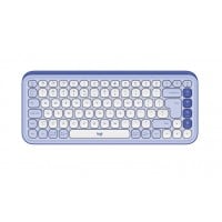 Клавиатура Logitech Pop Icon Keys - Lilac - US INT'L - BT - N/A - INTNL-973