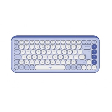 Клавиатура Logitech Pop Icon Keys - Lilac - US INT'L - BT - N/A - INTNL-973