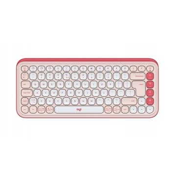 Клавиатура Logitech Pop Icon Keys - Rose - US INT'L - BT - N/A - INTNL-973