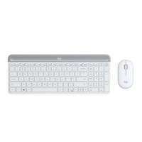 Клавиатура Logitech Slim Wireless Keyboard and Mouse Combo MK470 - OFFWHITE