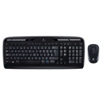 Клавиатура Logitech Wireless Combo MK330, Black