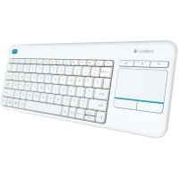 Клавиатура Logitech Wireless Touch Keyboard K400 Plus White