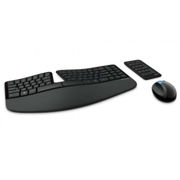 Клавиатура Microsoft Sculpt Ergonomic Desktop USB Port English, Black