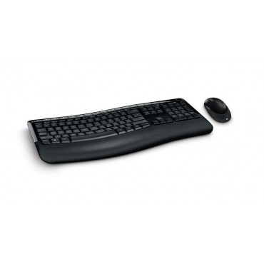 Клавиатура Microsoft Wireless Desktop 5050 USB Port English Retail, Black