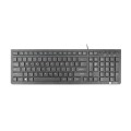 Клавиатура Natec Keyboard Discus 2 SLIM US Layout Black