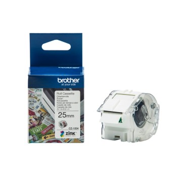 Консуматив Brother Continuous Paper Tape (Full colour, Ink-free 25mm) Консуматив Brother Continuous Paper Tape (Full colour, Ink-free 25mm)