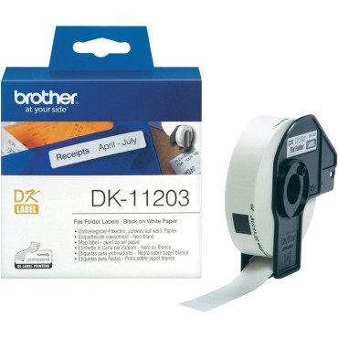 Консуматив Brother DK-11203 File Folder Labels