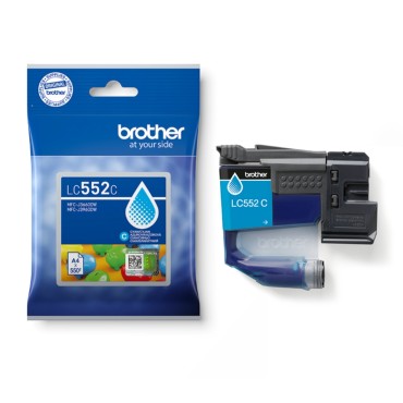 Консуматив Brother LC-552 Cyan Ink Cartridge Консуматив Brother LC-552 Cyan Ink Cartridge