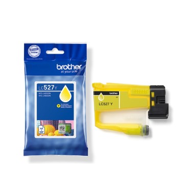 Консуматив Brother LC527Y Yellow Ink Cartridge for MFCJ5010DW/MFCJ5110DW - 900 page yield