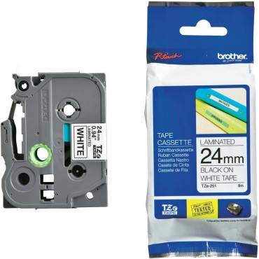Консуматив Brother TZe-251 Tape Black on White