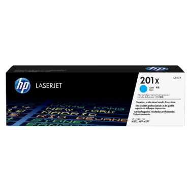 Консуматив HP 201X High Capacity Cyan Original LaserJet Toner Cartridge (CF401X)