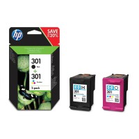 Консуматив HP 301 2-pack Black/Tri-color Original Ink Cartridges