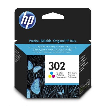 Консуматив HP 302 Tri-color Original Ink Cartridge Консуматив HP 302 Tri-color Original Ink Cartridge