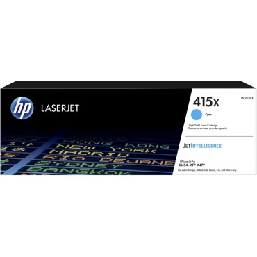 Консуматив HP 415X Cyan LaserJet Toner Cartridge
