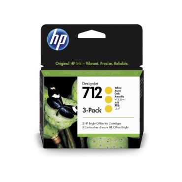 Консуматив HP 712 Yellow Ink Cartridge 3-Pack