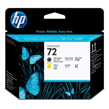 Консуматив HP 72 Matte Black and Yellow Printhead