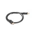 Кабел/преходник Lanberg display port M/M cable 1m 4K 