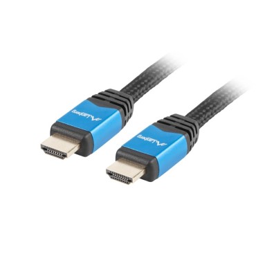 Кабел/преходник Lanberg HDMI M/M V2.0 cable 1m CU