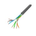 Кабел/преходник Lanberg LAN cable 1GB/s 100m solid cca grey Кабел/преходник Lanberg LAN cable 1GB/s 100m solid cca grey