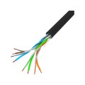 Кабел/преходник Lanberg LAN cable CAT.5e utp 305m solid cu black fluke