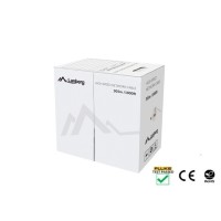 Кабел/преходник Lanberg LAN cable CAT.6 utp 305m solid cu grey fluke passed