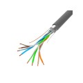 Кабел/преходник Lanberg LAN cable ftp 100m solid cca grey