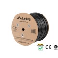 Кабел/преходник Lanberg LAN cable FTP Cat.6 305m Outdoor Solid CU Fluke Passed Кабел/преходник Lanberg LAN cable FTP Cat.6 305m Outdoor Solid CU Fluke Passed