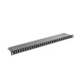 Аксесоар за видеонаблюдение Lanberg patch panel 24 port 0.5U CAT.6 shielded