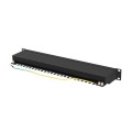 Аксесоар за видеонаблюдение Lanberg patch panel 24 port 1U 19
