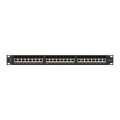 Аксесоар за видеонаблюдение Lanberg patch panel 24 port 1U 19