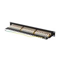 Аксесоар за видеонаблюдение Lanberg patch panel 24 port 1U 19