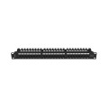 Аксесоар за видеонаблюдение Lanberg patch panel 24 port 1U 19