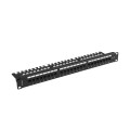 Аксесоар за видеонаблюдение Lanberg patch panel 24 port 1U 19