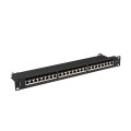 Аксесоар за видеонаблюдение Lanberg patch panel 24 port 1U 19