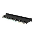Аксесоар за видеонаблюдение Lanberg patch panel 24 port 1U 19