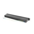 Аксесоар за видеонаблюдение Lanberg patch panel 24 port 1U CAT.5E shielded