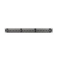 Аксесоар за видеонаблюдение Lanberg patch panel 24 port 1U CAT.5E shielded