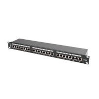 Аксесоар за видеонаблюдение Lanberg patch panel 24 port 1U CAT.6 shielded
