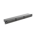 Аксесоар за видеонаблюдение Lanberg patch panel 24 port 1U CAT.6 shielded Аксесоар за видеонаблюдение Lanberg patch panel 24 port 1U CAT.6 shielded