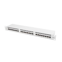 Аксесоар за видеонаблюдение Lanberg patch panel 24 port 1U CAT.6 shielded