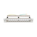 Аксесоар за видеонаблюдение Lanberg patch panel blank 12 port 1U 10